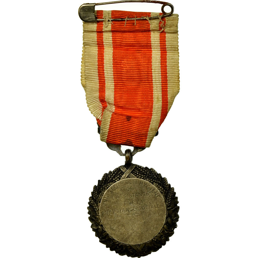 Frankrijk, Ministère de l'Hygiène, Prévoyance Sociale, Medaille, Heel goede