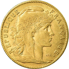 Monnaie, France, Marianne, 10 Francs, 1907, Paris, TTB+, Or, KM:846