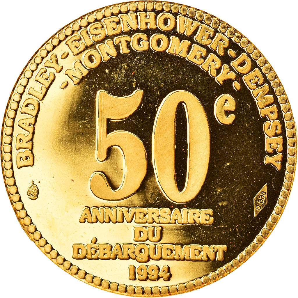 France, Medal, Opération Overlord, 50ème Anniversaire du Débarquement
