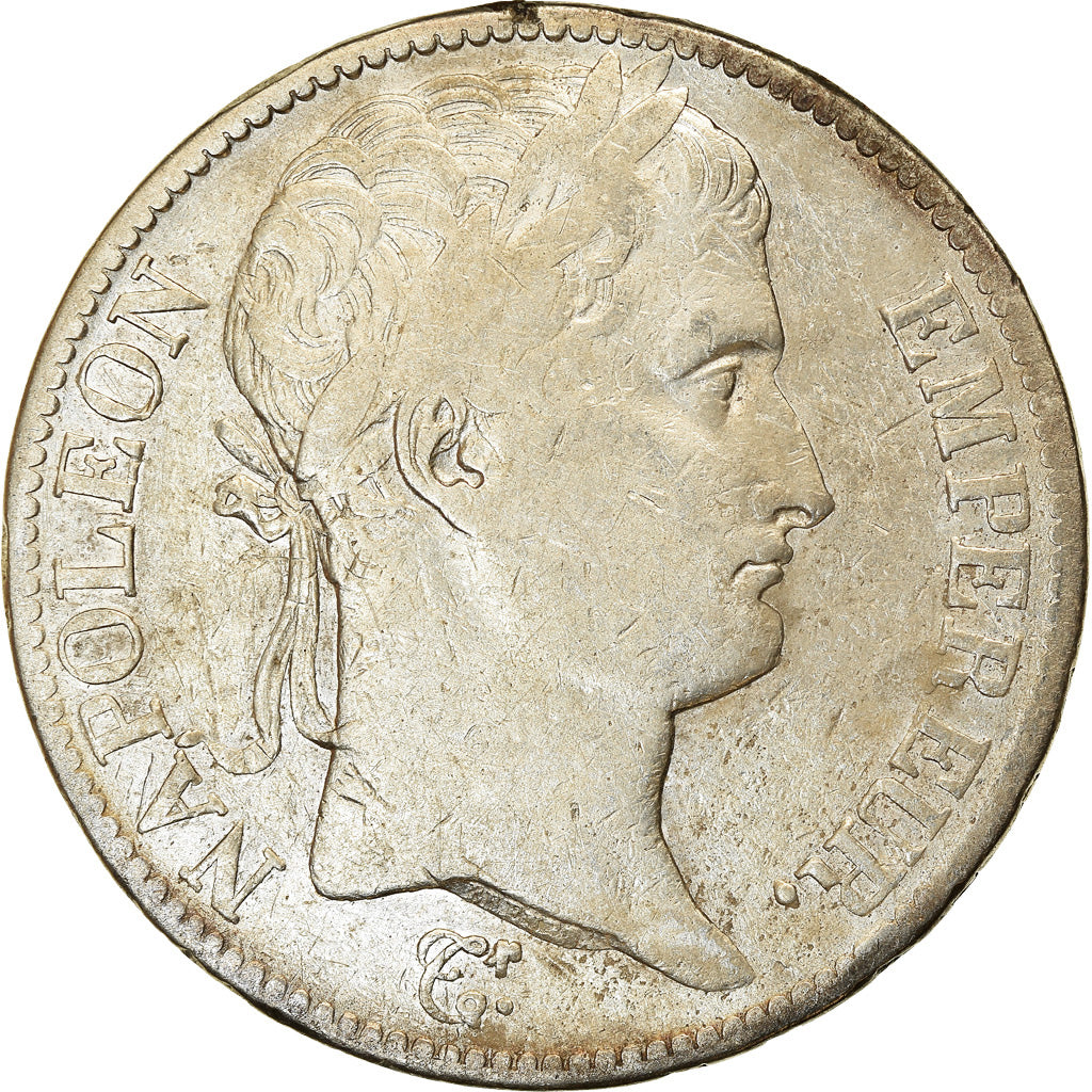Coin, France, Napoléon I, 5 Francs, 1810, Paris, VF(20-25), Silver, KM:694.1