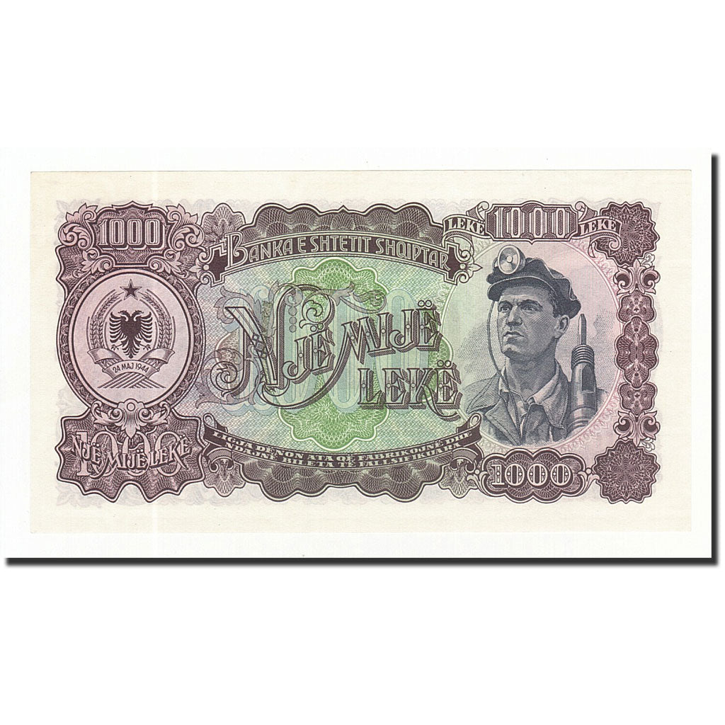 Banknote, Albania, 1000 Lekë, 1957, Undated, KM:32a, UNC(65-70)