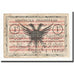 Banknote, Albania, 1 Franc, 1917, 1917-10-10, KM:S146a, VF(20-25)