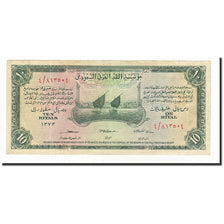 Saudi Arabia, 10 Riyals, Undated (1954), KM:4, TTB+