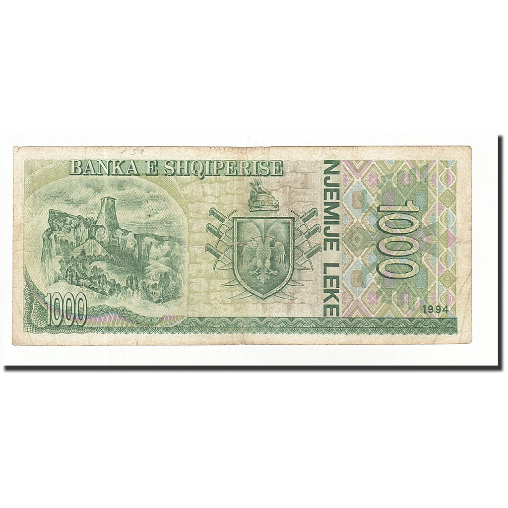 Albania, 1000 Lekë, 1994, KM:58a, VF(20-25)