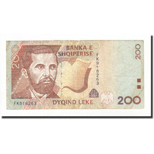Banknote, Albania, 200 Lekë, 2001, KM:67, VF(20-25)