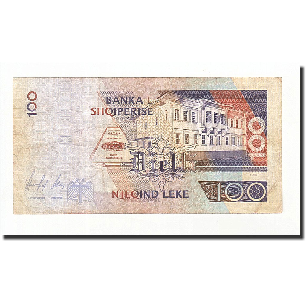 Banknote, Albania, 100 Lekë, Undated (1996), KM:62a, F(12-15)