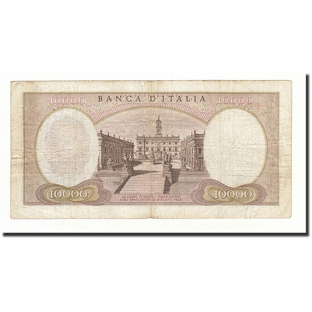 Biljet, Italië, 10,000 Lire, 1962, 1962-07-03, KM:97a, TB+