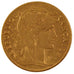 Moneta, Francia, Marianne, 10 Francs, 1907, Paris, SPL-, Oro, KM:846