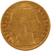 FRANCE, Marianne, 10 Francs, 1907, Paris, KM #846, AU(55-58), Gold, Gadoury...