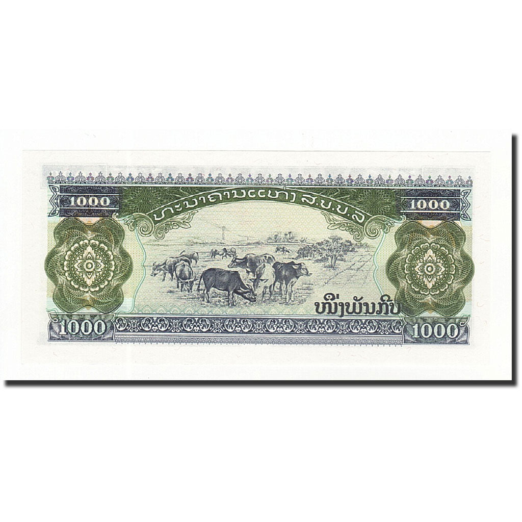 Banknote, Lao, 1000 Kip, 1992-1996, 1992, KM:32a, UNC(65-70)