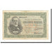 Banknote, Spain, 50 Pesetas, 1940, 1940-01-09, KM:117a, F(12-15)