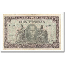Billet, Espagne, 100 Pesetas, 1940, 1940-01-09, KM:118a, B+
