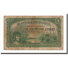 Angola, 1 Angolar, Undated (1942), KM:68, F(12-15)