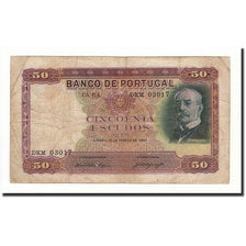 Portugal, 50 Escudos, 1947, KM:154, 1947-03-11, F(12-15)