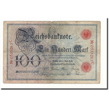 Germany, 100 Mark, 1898, KM:20a, 1898-07-01, VG(8-10)