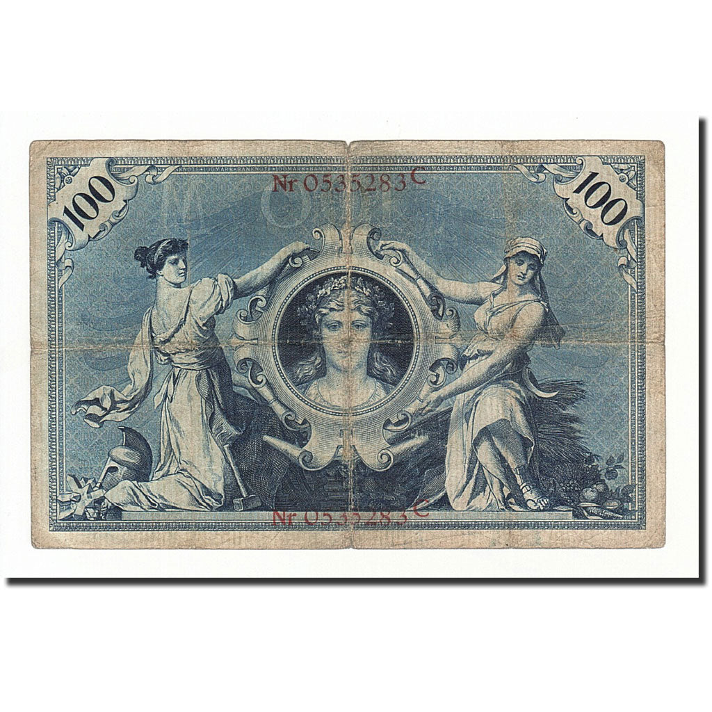 Germany, 100 Mark, 1898, KM:20a, 1898-07-01, VG(8-10)