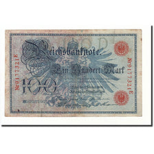 Germany, 100 Mark, 1908, KM:33a, 1908-02-07, F(12-15)