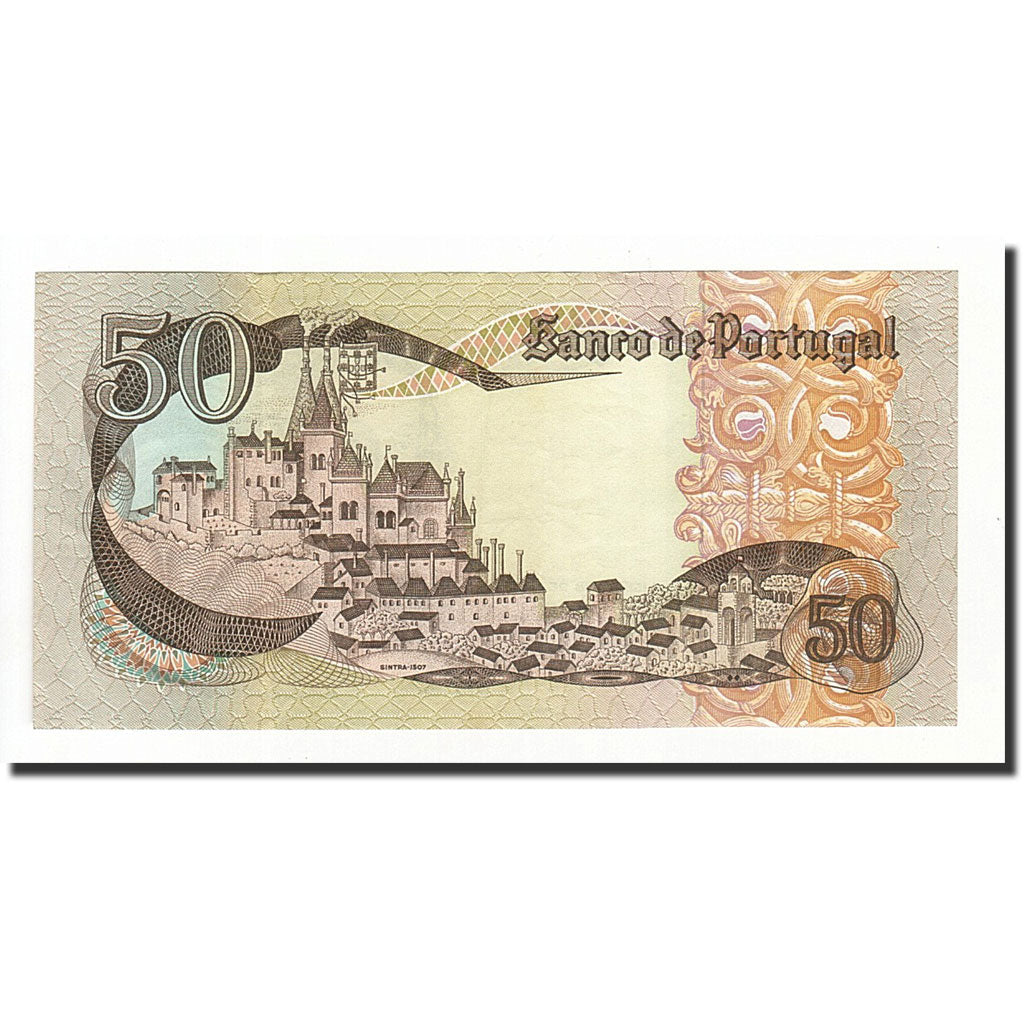 Banknote, Portugal, 50 Escudos, 1968, 1968-05-28, KM:174a, AU(55-58)