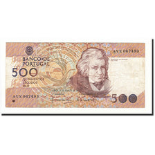 Billet, Portugal, 500 Escudos, 1988, 1988-08-04, KM:180b, TB+