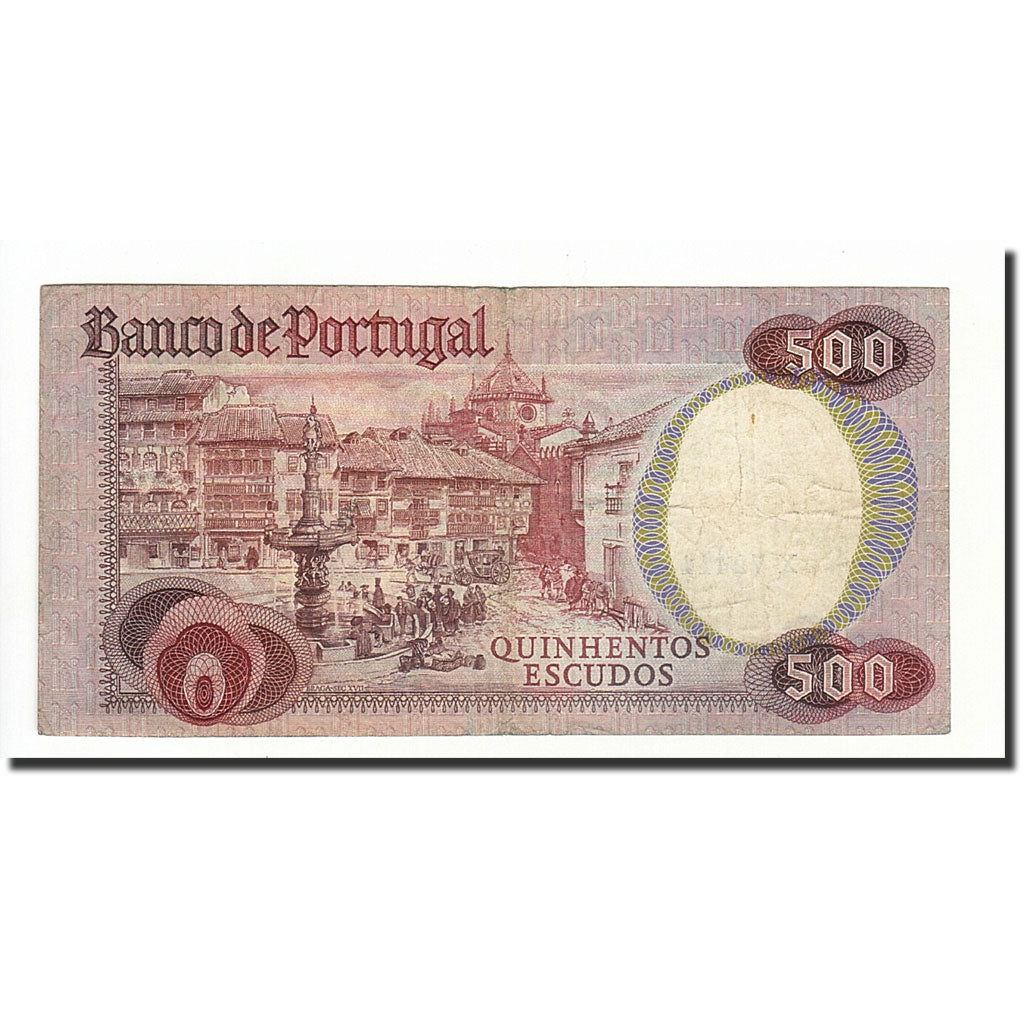 Portugal, 500 Escudos, 1979, KM:177a, 1979-10-04, AU(50-53)