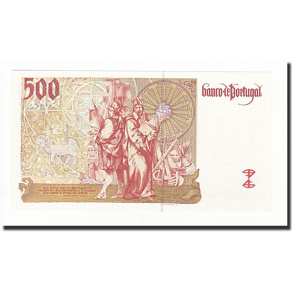 Banknote, Portugal, 500 Escudos, 2000, 2000-11-07, KM:187c, UNC(65-70)