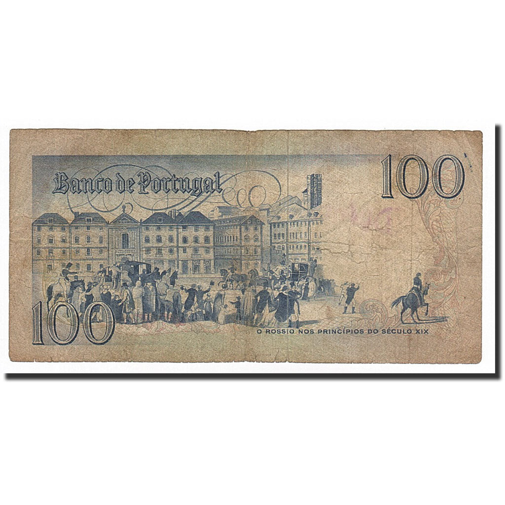 Geldschein, Portugal, 100 Escudos, 1980-1985, 1980-09-02, KM:178a, SGE+