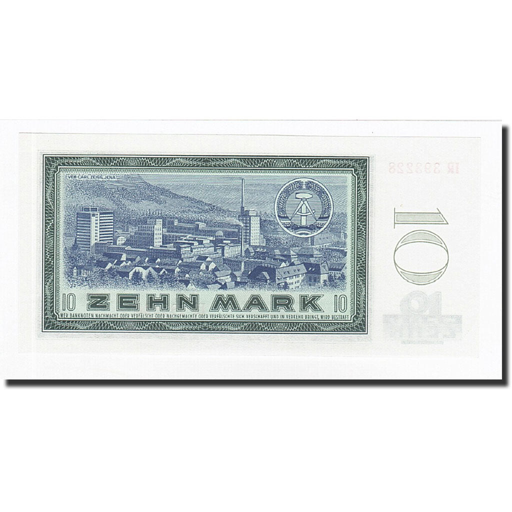 Banknote, Germany - Democratic Republic, 10 Mark, 1964, KM:23a, UNC(65-70)