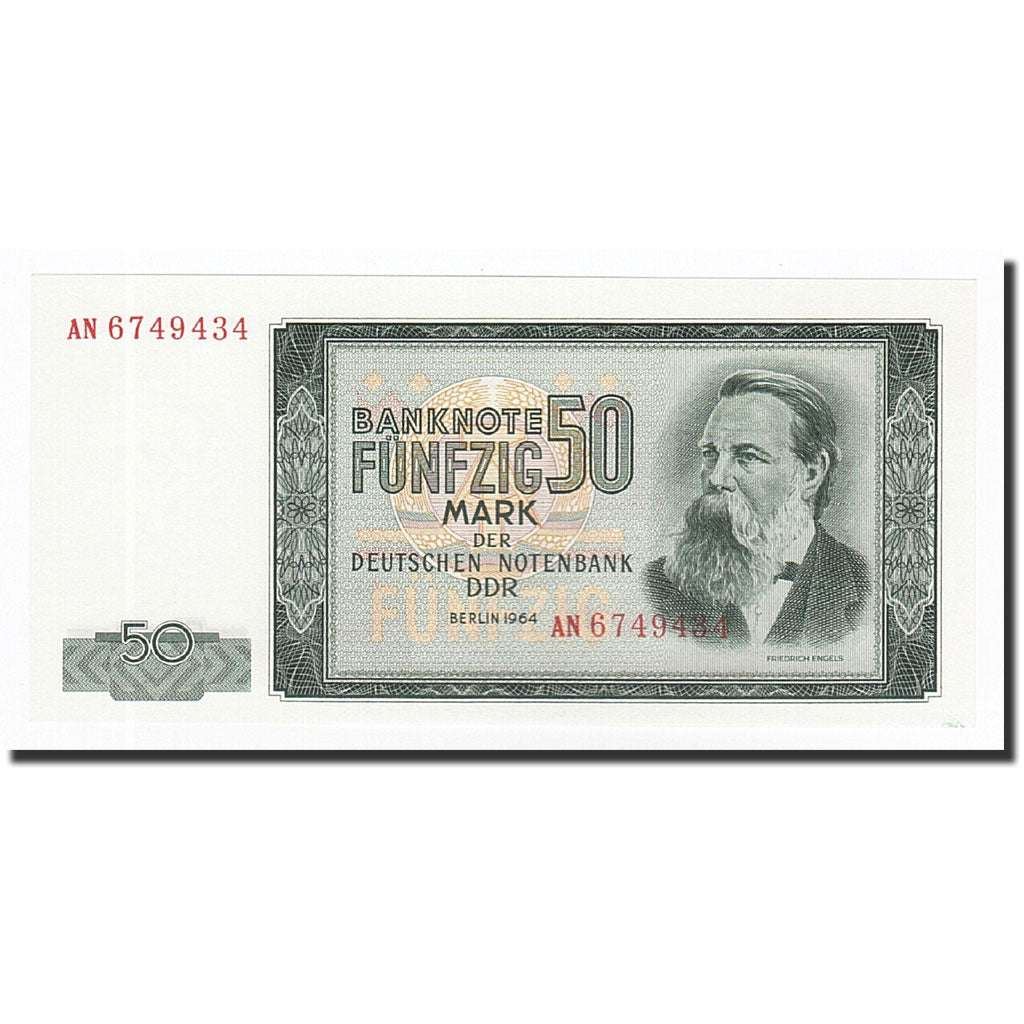 Germany - Democratic Republic, 50 Mark, 1964, KM:25a, UNC(65-70)