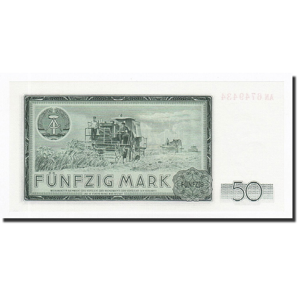 Germany - Democratic Republic, 50 Mark, 1964, KM:25a, UNC(65-70)