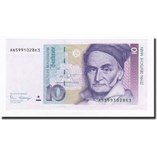 Banknote, GERMANY - FEDERAL REPUBLIC, 10 Deutsche Mark, 1989, 1989-01-02