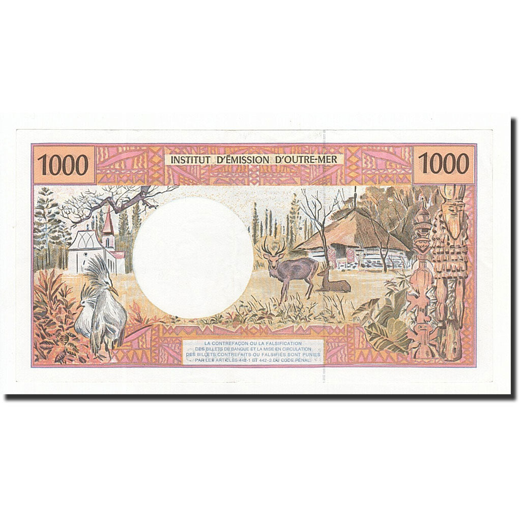 Banknote, New Caledonia, 1000 Francs, 1971, KM:64a, UNC(60-62)