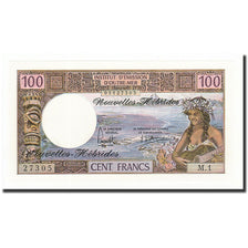 Banknote, New Hebrides, 100 Francs, Undated (1970-77), 1975, UNC(65-70), KM:18c