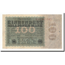 Banknote, Germany, 100 Millionen Mark, 1923, 1923-08-22, KM:107a, EF(40-45)