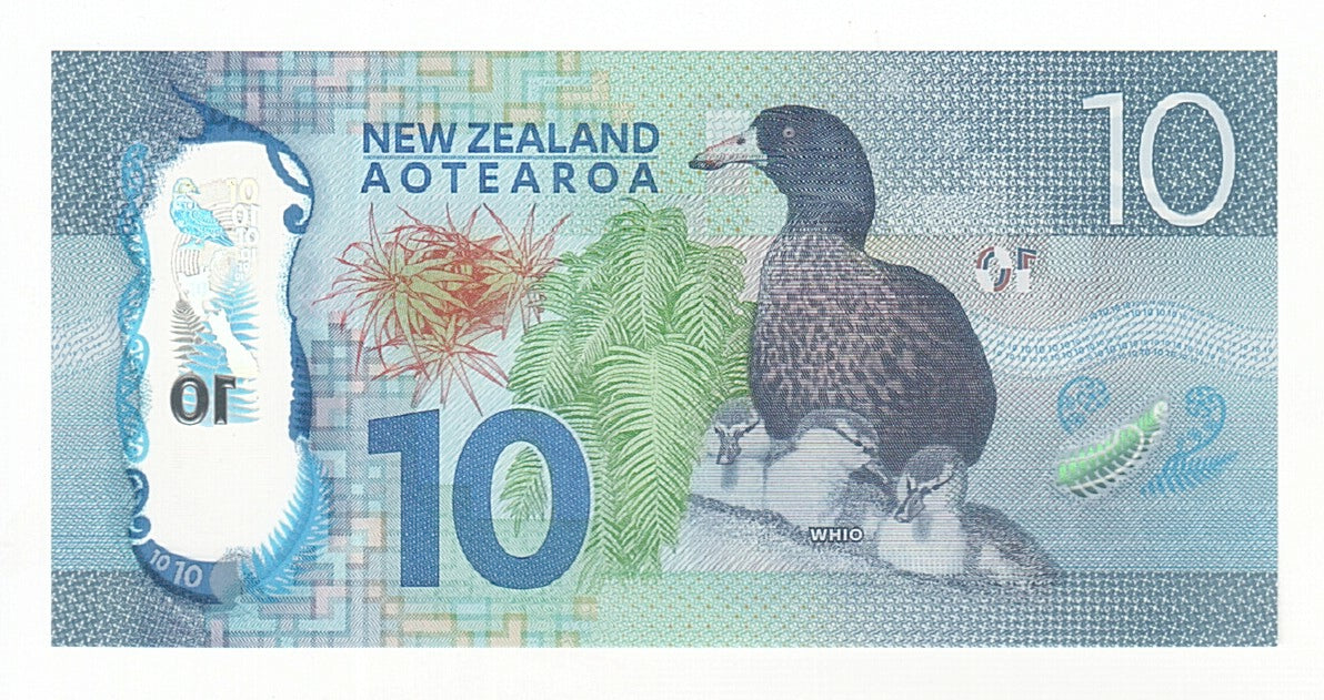 New Zealand, 10 Dollars, 2015, UNC(65-70)