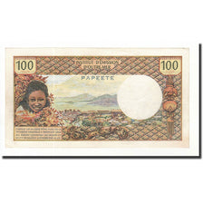 Tahiti, 100 Francs, 1971-1973, KM:24a, EF(40-45)