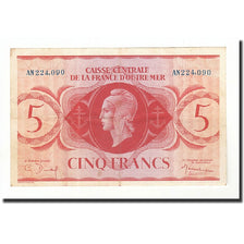 French Equatorial Africa, 5 Francs, 1944, KM:15a, VF(20-25)
