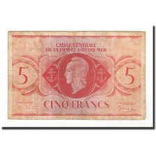 French Equatorial Africa, 5 Francs, 1944, KM:15C, F(12-15)