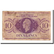 French Equatorial Africa, 10 Francs, 1944, KM:16c, F(12-15)
