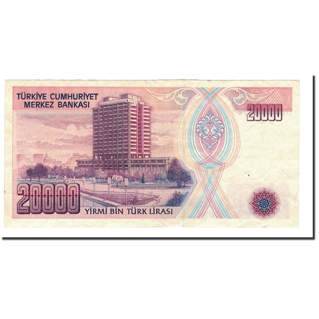 Billete, 20,000 Lira, 1988, Turquía, KM:201, EBC