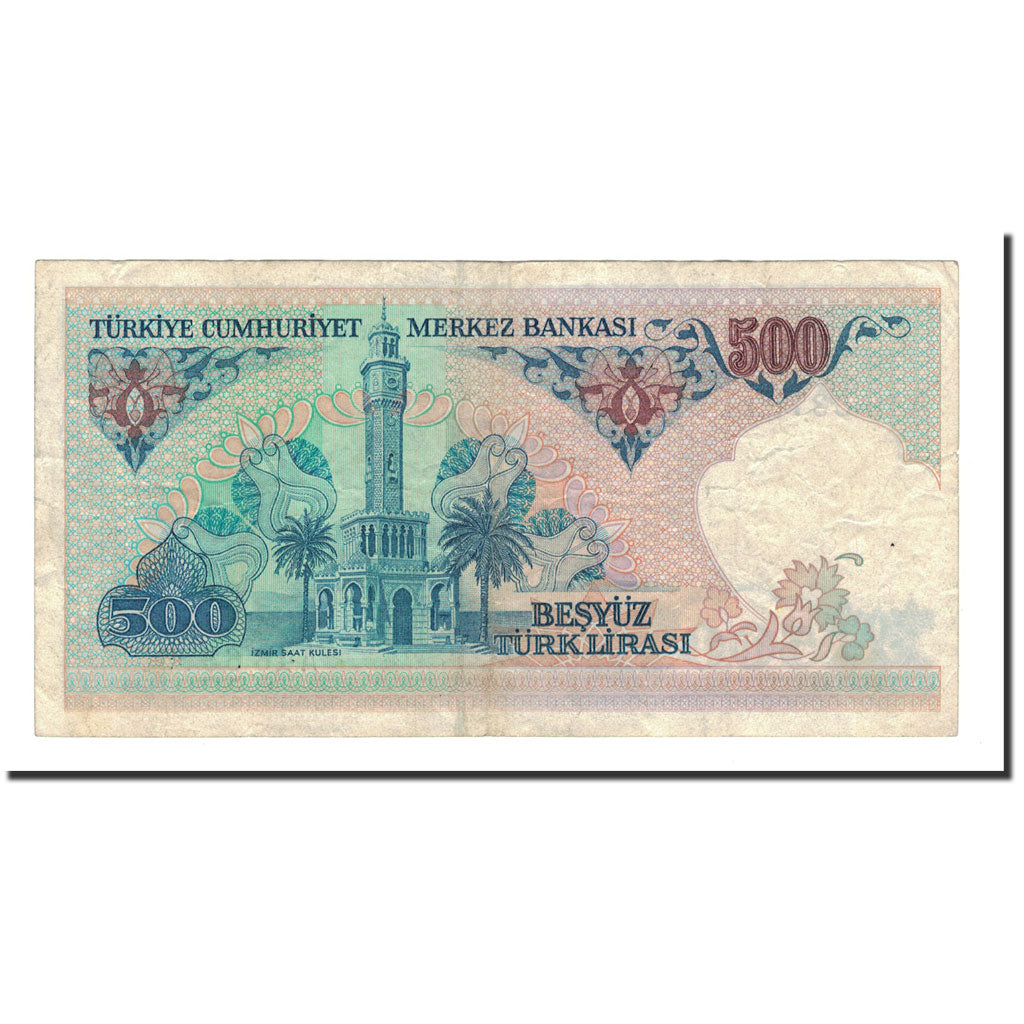 Banknote, Turkey, 500 Lira, 1983, KM:195, EF(40-45)