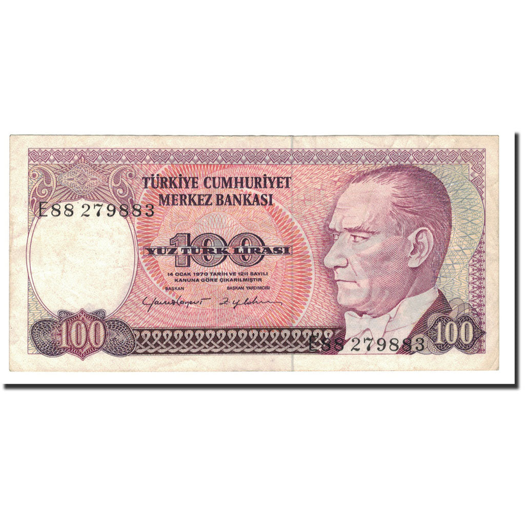 Banknote, Turkey, 100 Lira, 1984, KM:194b, EF(40-45)