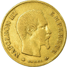 Munten, Frankrijk, Napoleon III, Napoléon III, 10 Francs, 1859, Strasbourg, ZF