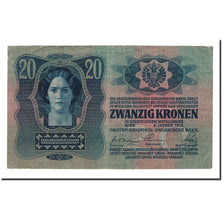 Autriche, 20 Kronen, 1919, KM:52, TTB