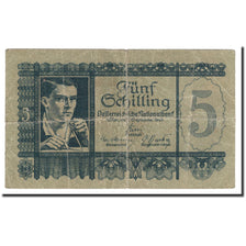 Banknote, Austria, 5 Schilling, 1945, 1945-09-04, KM:121, VG(8-10)