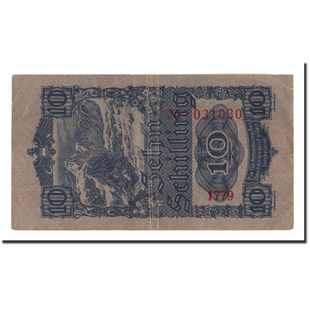 Austria, 10 Schilling, 1945, 1945-05-29, KM:114, VF(30-35)