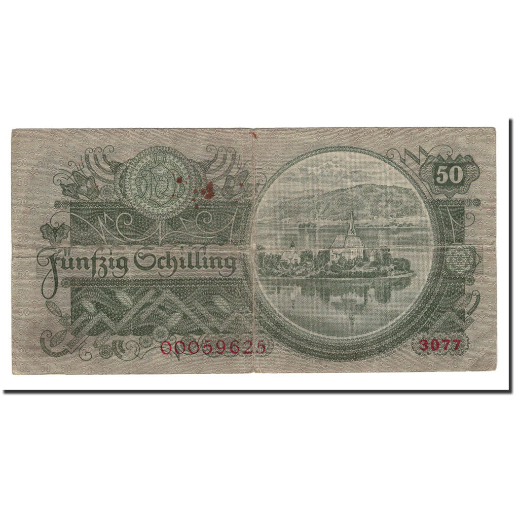 Banknote, Austria, 50 Schilling, 1945, 1945-05-29, KM:117, VF(20-25)