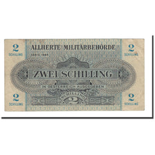 Billet, Autriche, 2 Schilling, 1944, KM:104b, TTB