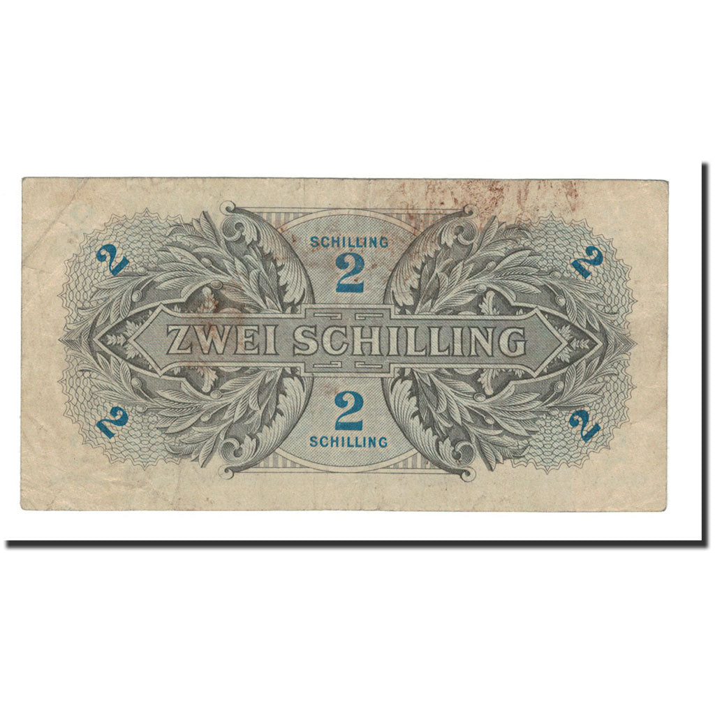 Banknote, Austria, 2 Schilling, 1944, KM:104b, EF(40-45)