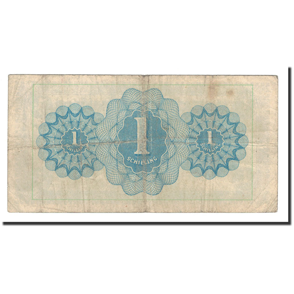 Banknot, Austria, 1 Schilling, 1944, KM:103a, VF(20-25)