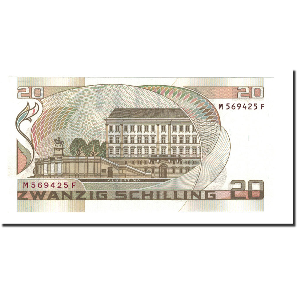 Austria, 20 Schilling, 1988, 1986-10-01, KM:148, UNC(65-70)